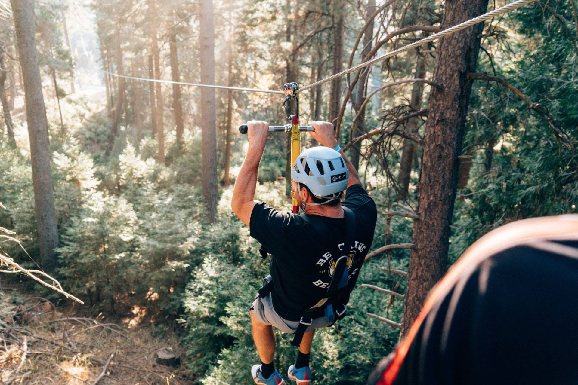 Mountain biking near Lake Arrowhead